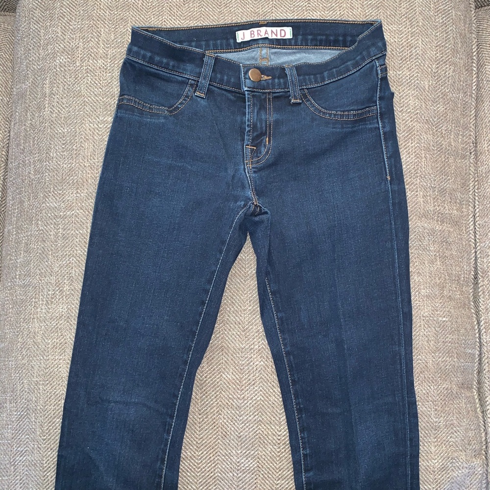 EUC J Brand Starless Skinny Jeans Size 25. - Picture 1 of 10